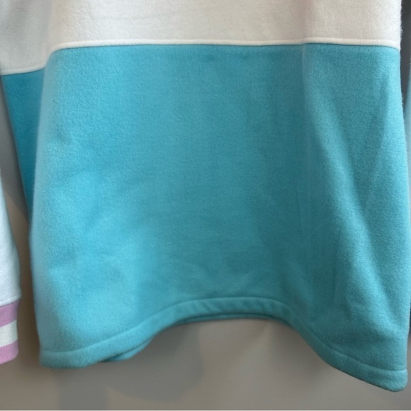 NWT Salem7 Pastel Fleece Quarter Zip High Neck Pullover Size Large - Picture 11 of 13